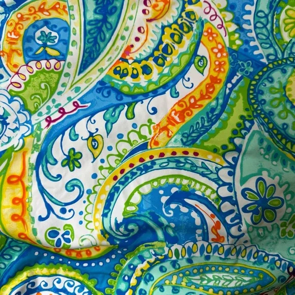 Lauren Ralph Lauren Women's Paisley Print Swimsuit. Size 12 - Picture 8 of 11